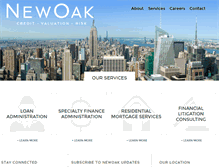 Tablet Screenshot of newoak.com